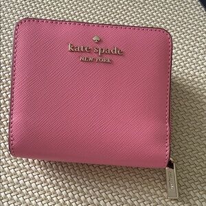 Kate Spade Vibrant Pink Compact Wallet